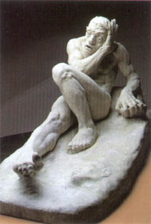 Caino, 1922 - Statua in gesso